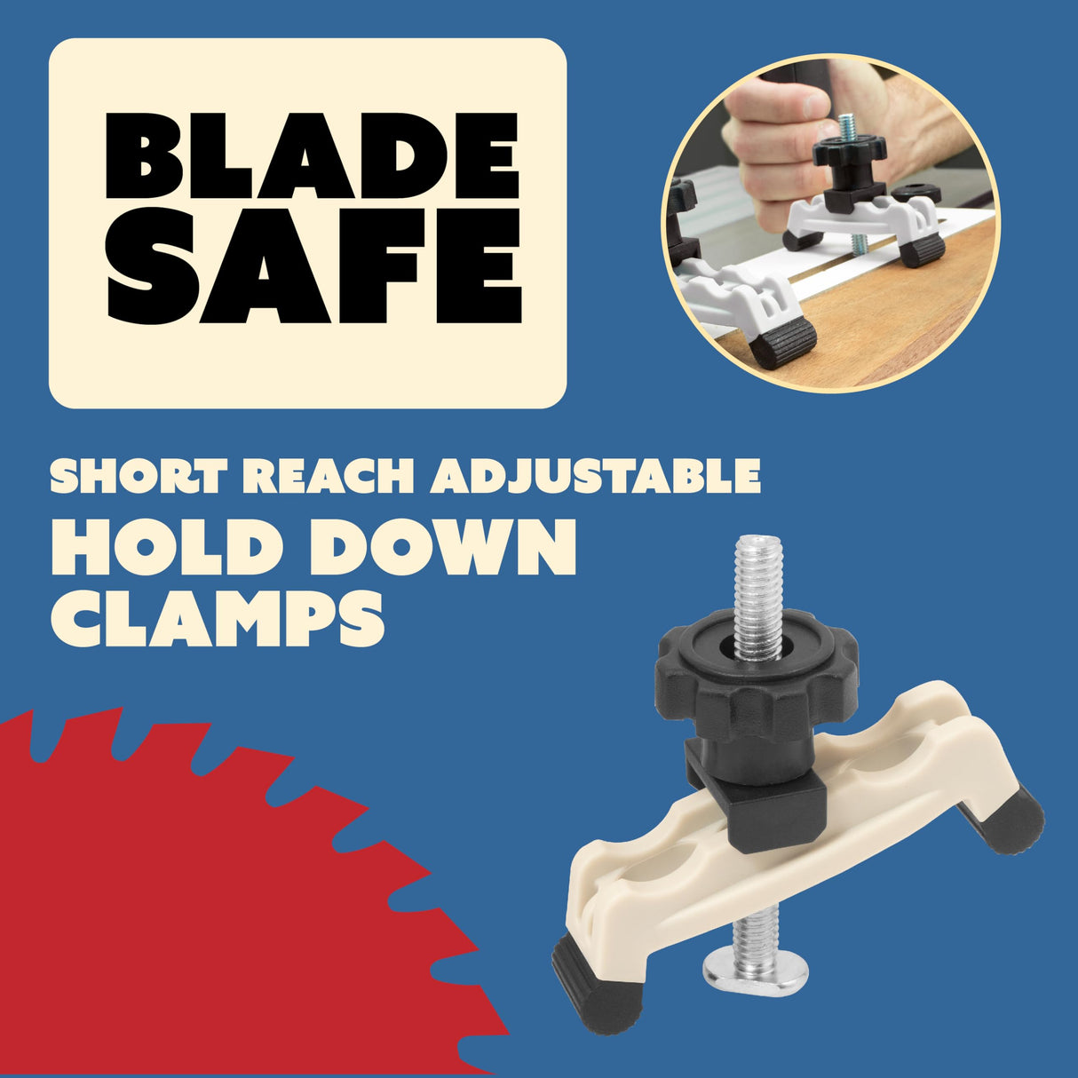 Adjustable Taper Jig/Straight Line Jig for Table Saw | Precision Table Saw Jig with Tapering Functionality | Fast Taper Cutting Jig for Table Saw | Table Saw Accessories | Versatile Woodworking Jigs Peachtree Woodworking Supply