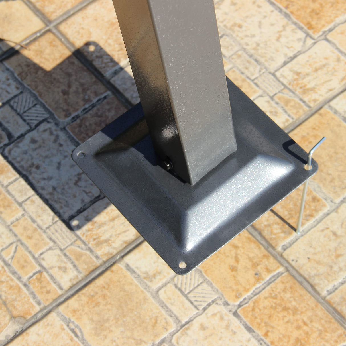 Outsunny 11.5' x 11.5' Outdoor Retractable Pergola Canopy, Metal Patio Shade Shelter for Backyard, Porch Party, Garden, Grill Gazebo, Gray Outsunny