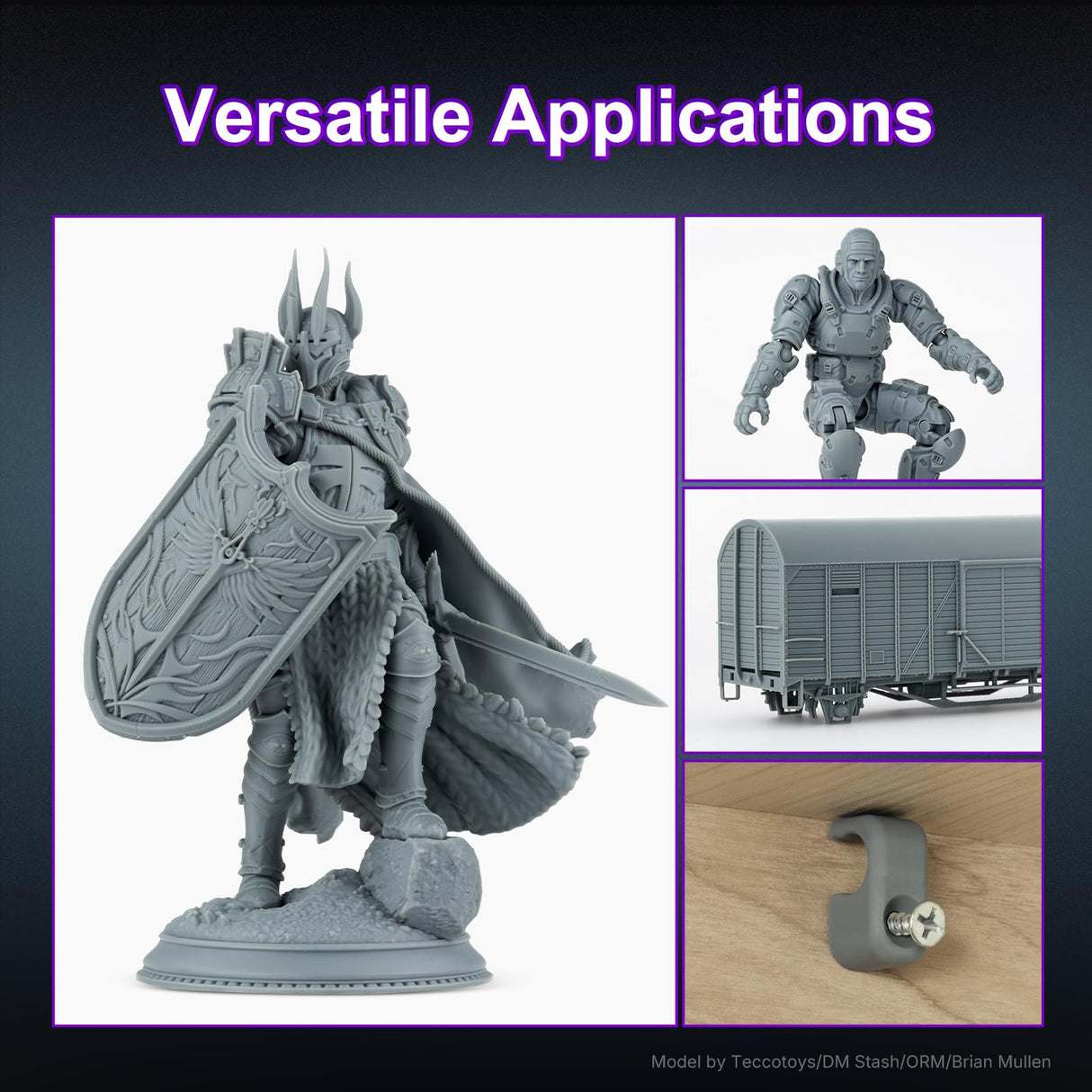 RESIONE ABS-Like 3D Printer Resin: Tough74 V2 3D Printing Resin with No Precipitation & Stable Printing - Wear-Resistant, Scratch-Resistant, Wide Compatibility with LCD/DLP 3D Printers RI RESIONE