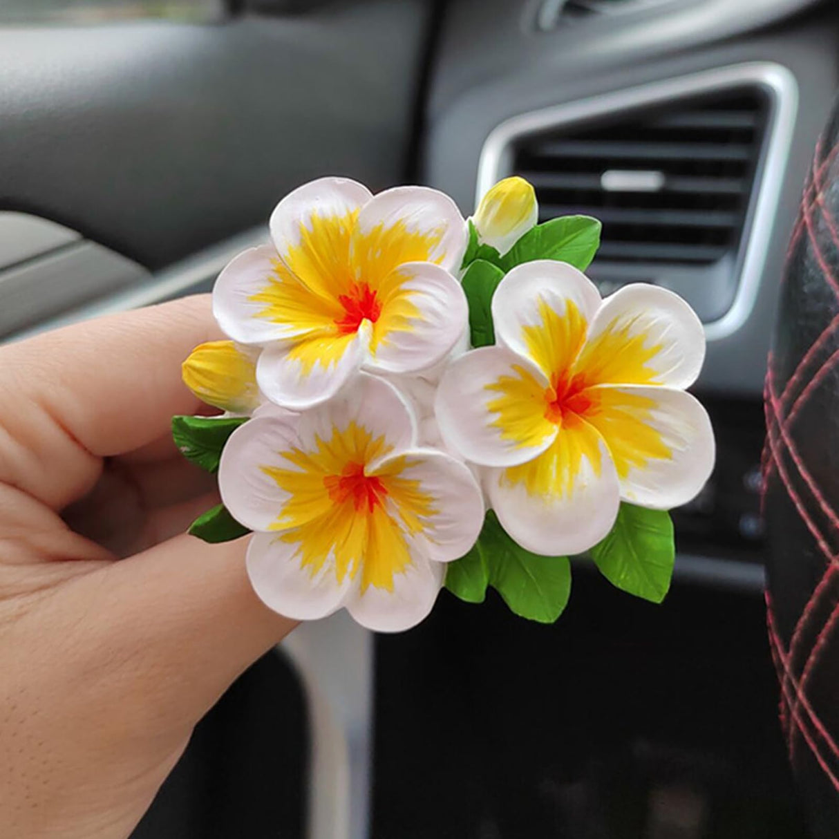 Wehous 2PCS Flower Silicone Mold 3D Cute Flower Resin Candle Molds for Candle Making Silicone Fondant Chocolate Cake Decorating Mold Candle Soap Wax Resin Concrete Clay Casting Craft Mould Wehous