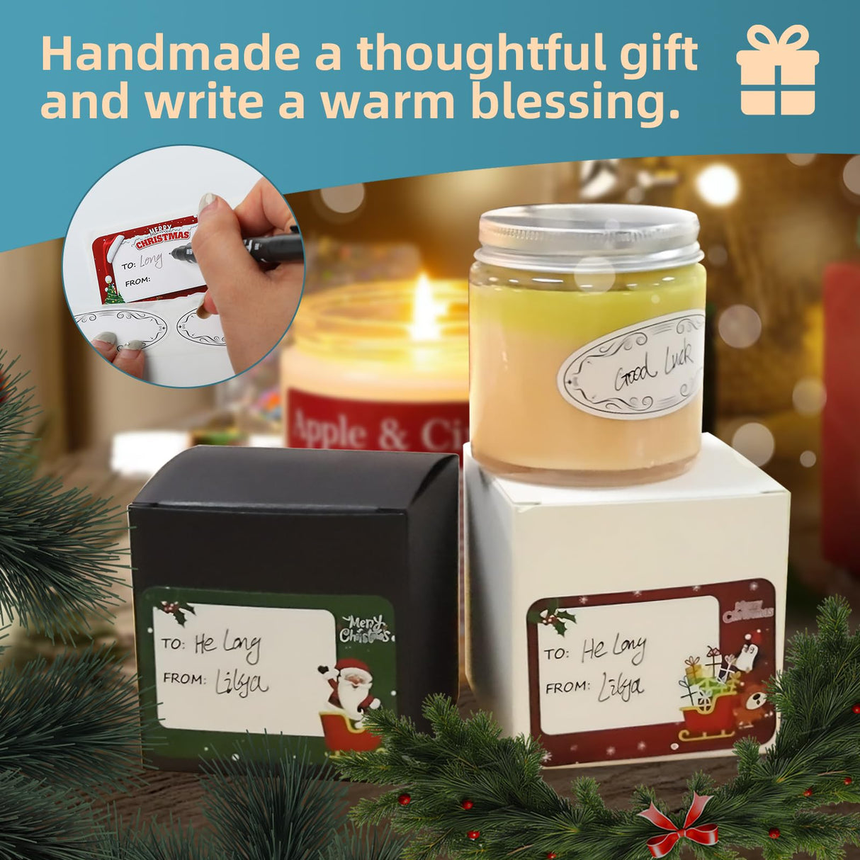 Hehinton Complete Candle Making Kits, Professional Double Boiler Wax Melting Pot, Wax Melter for Beginners, DIY Kits with Hot Plate, 2Lbs Soywax, Thermometer, Dye, 8 Candle Jars Hehinton