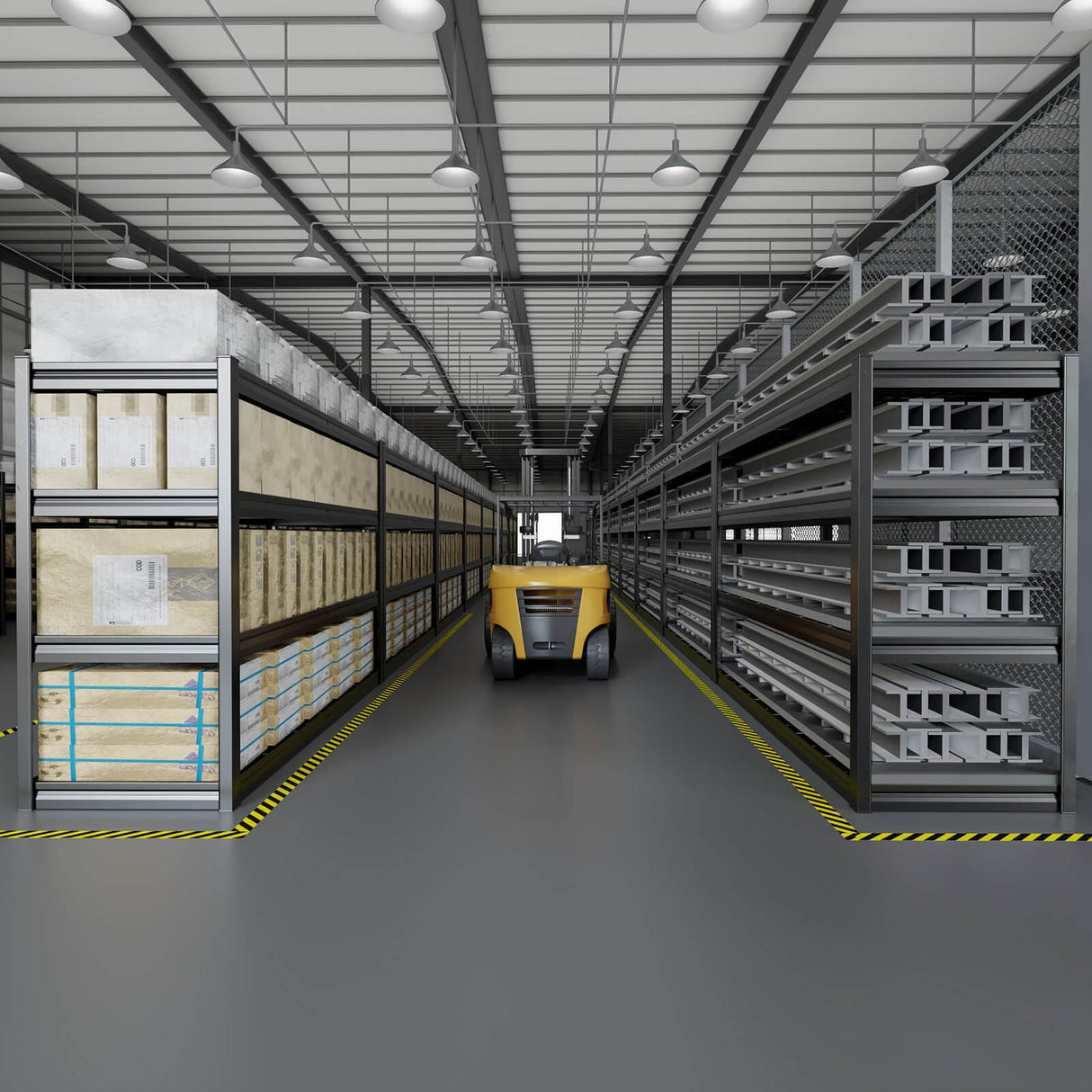 PMKES 67" Wide Garage Shelving Unit, 30" D Heavy Duty Garage Storage Shelves,3500 LBS Capacity, Industrial Adjustable Shelves for Basement,Kitchen,Warehouse PMKES