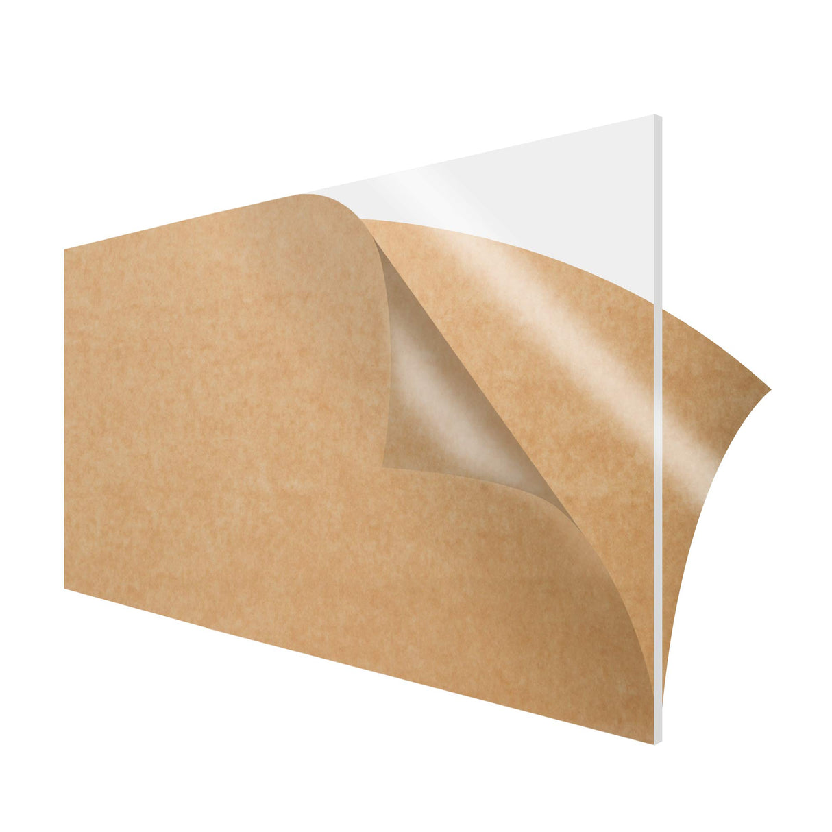 SimbaLux Acrylic Sheet Clear Cast Plexiglass 12" x 24" Long Panel 1/8" Thick (3mm) Transparent Plastic Plexi Glass Board with Protective Paper for Signs, DIY Display Projects, Craft, Easy to Cut SimbaLux