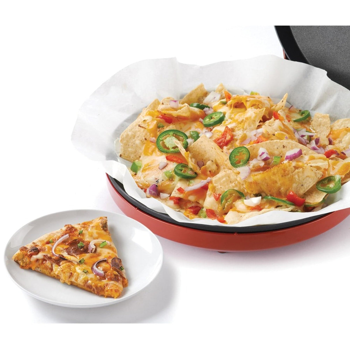 Betty Crocker Countertop Pizza Maker, 1440-Watt Pizza Maker Machine for Home, BC-2958CR Betty Crocker