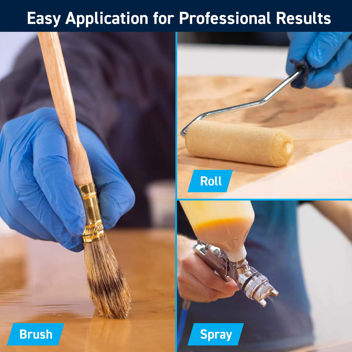 TotalBoat-482869 Lust Marine Varnish, High Gloss and Matte Finish for Wood, Boats, Outdoor Furniture (High Gloss, Quart) TotalBoat