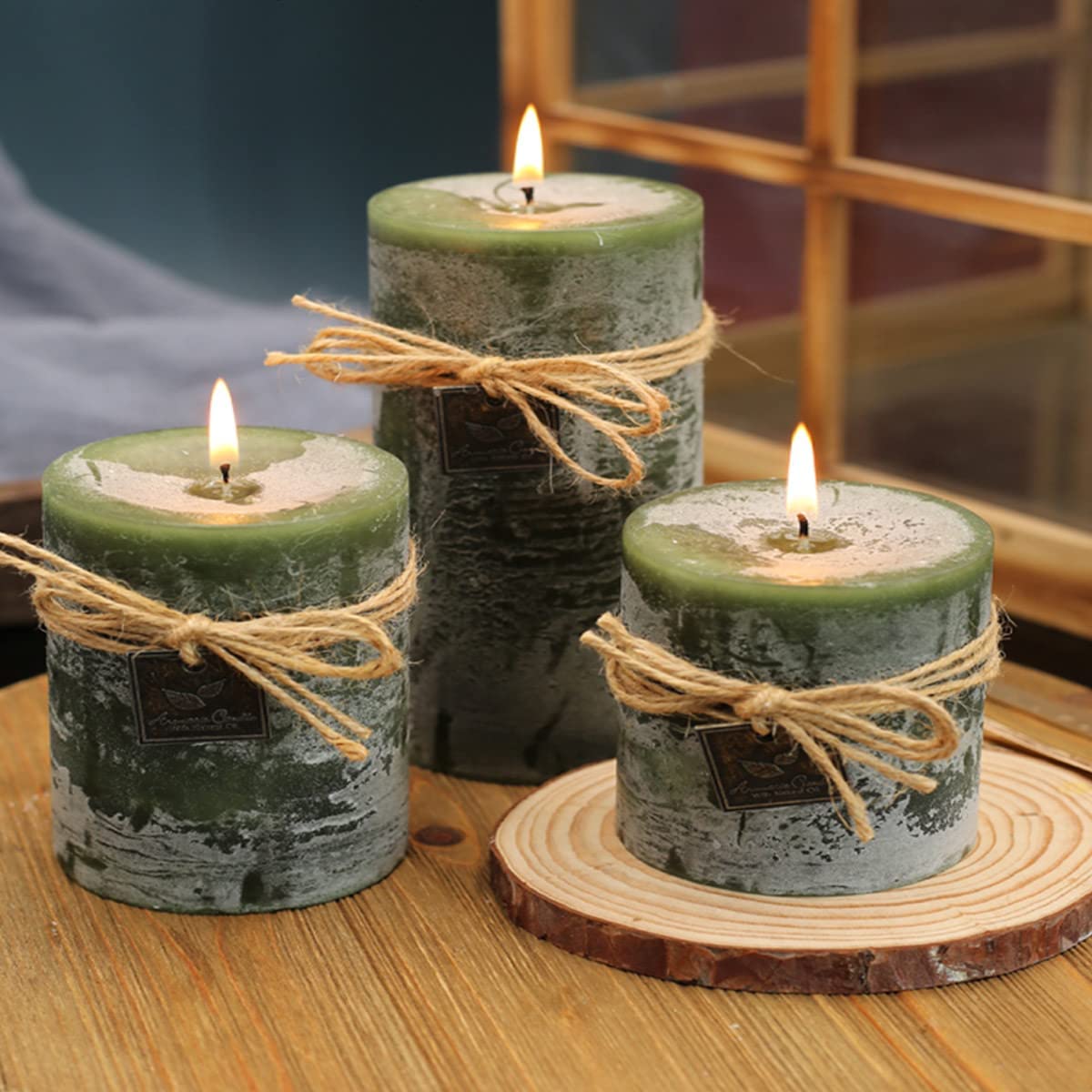 Silicone Molds for Candle Making, 4In and 3.5In and 2.5In and 2In Cylinder Mould Epoxy Resin Casting for Candlestick Make HFYHWT