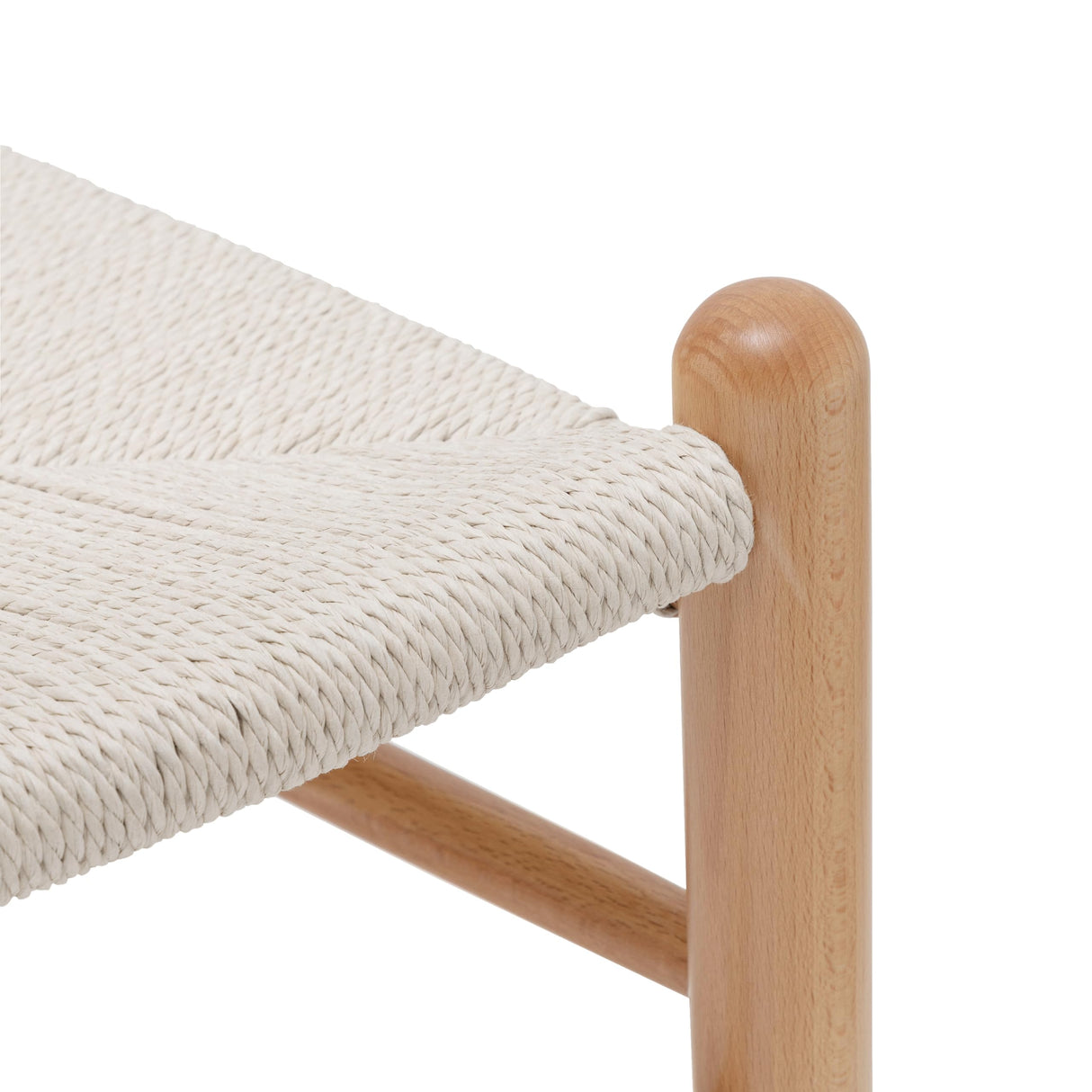 POLY & BARK Weave Chair, Single, Natural POLY & BARK