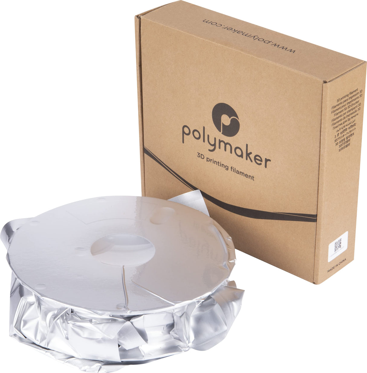Polymaker Break Away Support Material for 1.75mm PLA Filament, 0.75kg Spool - PolySupport 3D Printer Support Filament Easy Support Removal POLYMAKER