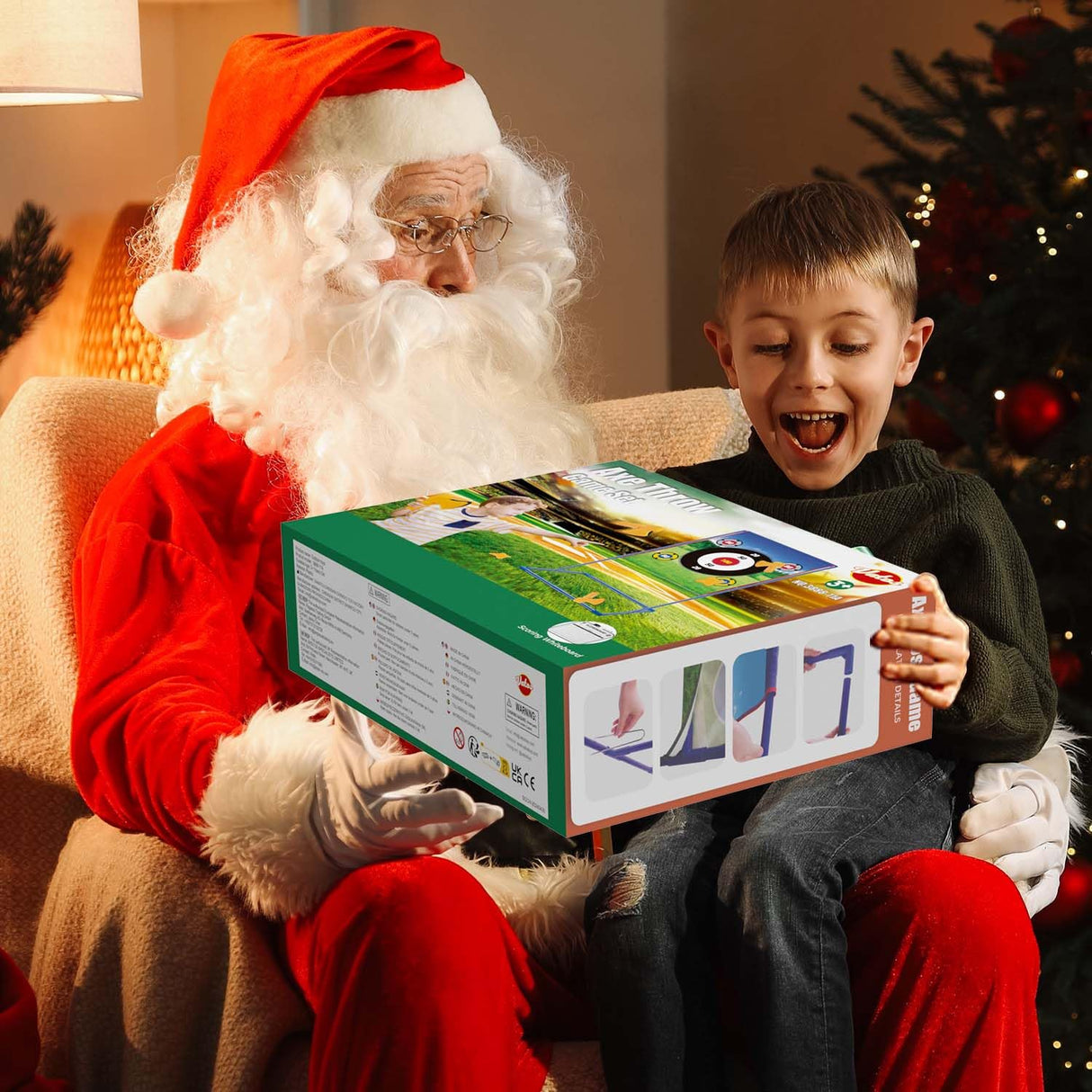 VATOS Axe Throwing Game Set Axe and Star Throwing Target Fun Backyard Indoor Outdoor Sport Party Play Game Toys for Kids Adults Birthday Gifts for 3 4 5 6 7 8 9 10 11 12 Year Old Boys Girls VATOS