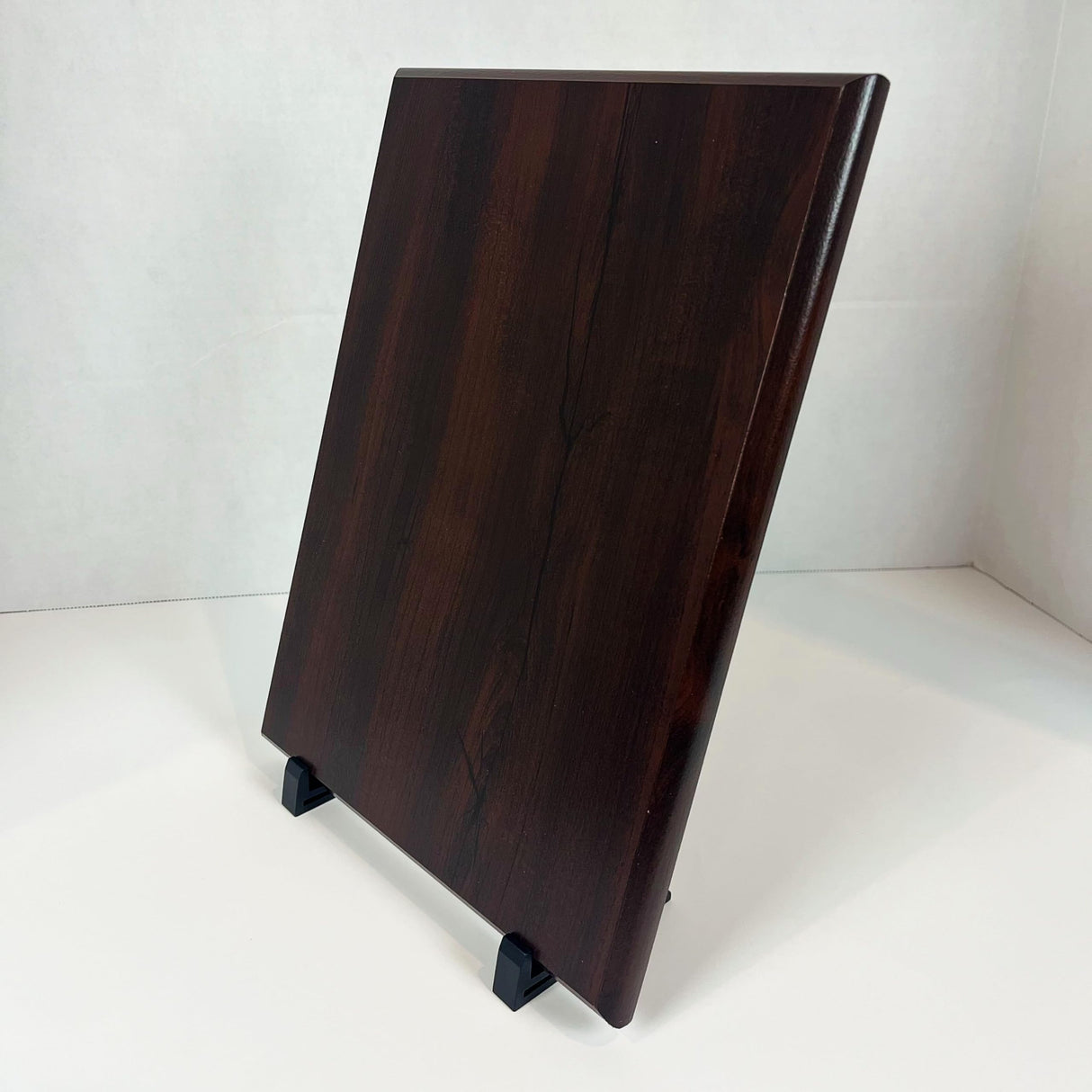 Finished Wood Plaque Blank, Perfect for Crafts, Multiple Sizes and Materials, Engravable Wooden Plaques (Cherry Finish, 9x12 inch) Generic