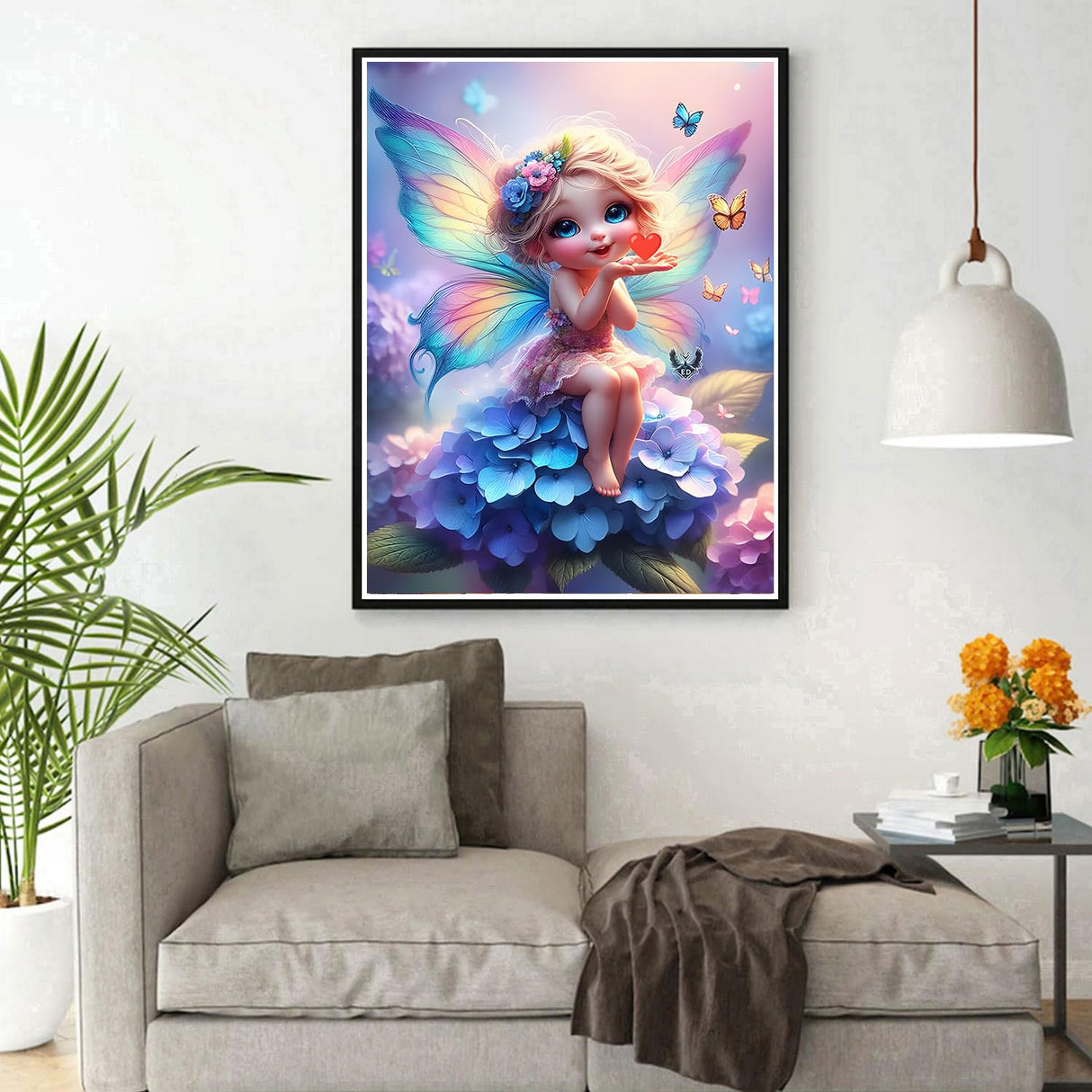 DPHERO Fantasy Wolves Diamond Painting Kits for Beginners Adults,5D DIY Moon Diamond Art Kits,Round Full Drill Dreamland Gem Art Crafts Kits, DIY Painting by Numbers for Home Wall Decor 12x16 inch DPHERO