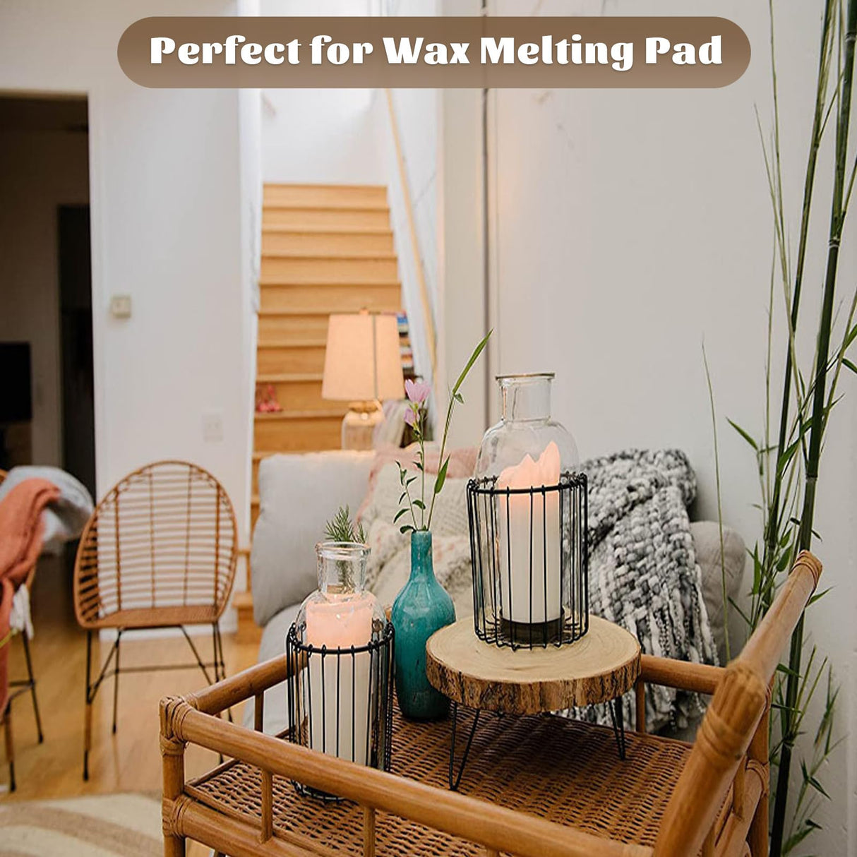 10 Pcs Large Unfinished Wood Slices for Centerpieces, 7-9 inches Wood Rounds for Crafts, Decor Rustic Wood Circles for DIY Crafts, Wedding Decor, Round Wooden Discs Wood Slice Ornaments CYEAH