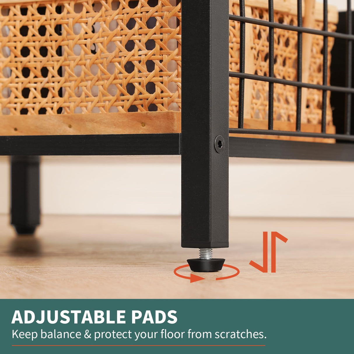 Yoobure Record Player Stand, 3-Tier End Table with Charging Station, Small Side Table for Living Room Bedroom, Nightstand for Vinyl Storage, Tall Beside Tables Turntable Stand for Album CD Yoobure