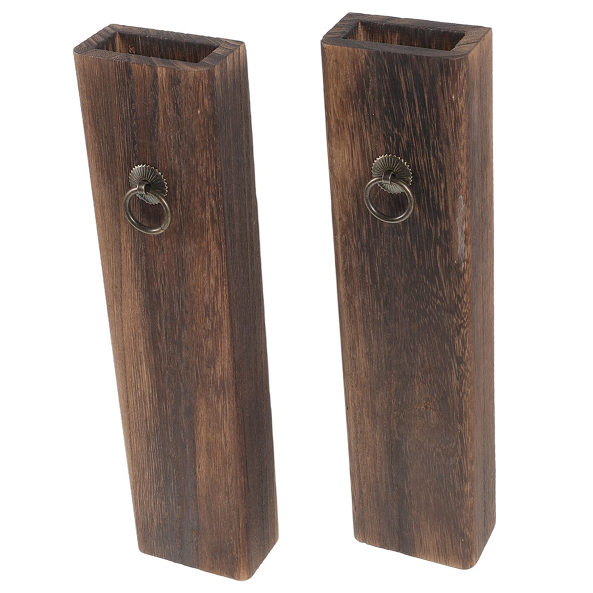 Hoement Wooden vase Dried Pampas Holder Wall Pocket vase Wood Wall Hanging Planter Wall Wood vase Wall Mount Wood vase Indoor Wall Planter Household Hanging Flower Basket Pine Wood Hoement