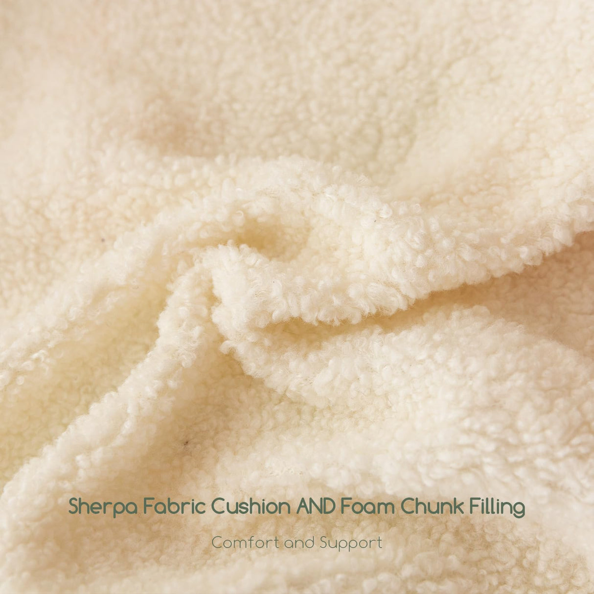 HIGOGOGO Modern Accent Chair, Living Room Chair with Wood Armrests, Shredded Foam Cushion, and Sturdy Metal Frame Reading Chair, Beige HIGOGOGO