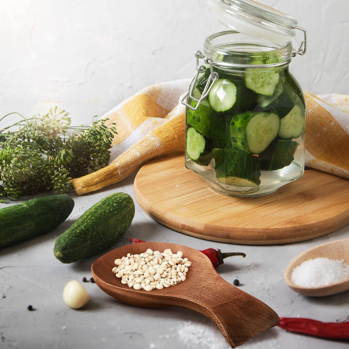 Spoon Rest For Stove Top Bamboo Holder for Spatula Wood Spoon Rest for Kitchen Counter Spoon Holder for Stove Top or Countertop, Spoon or Tong, Modern and Rustic Spoon Rest for Farmhouse (Brown) Patelai