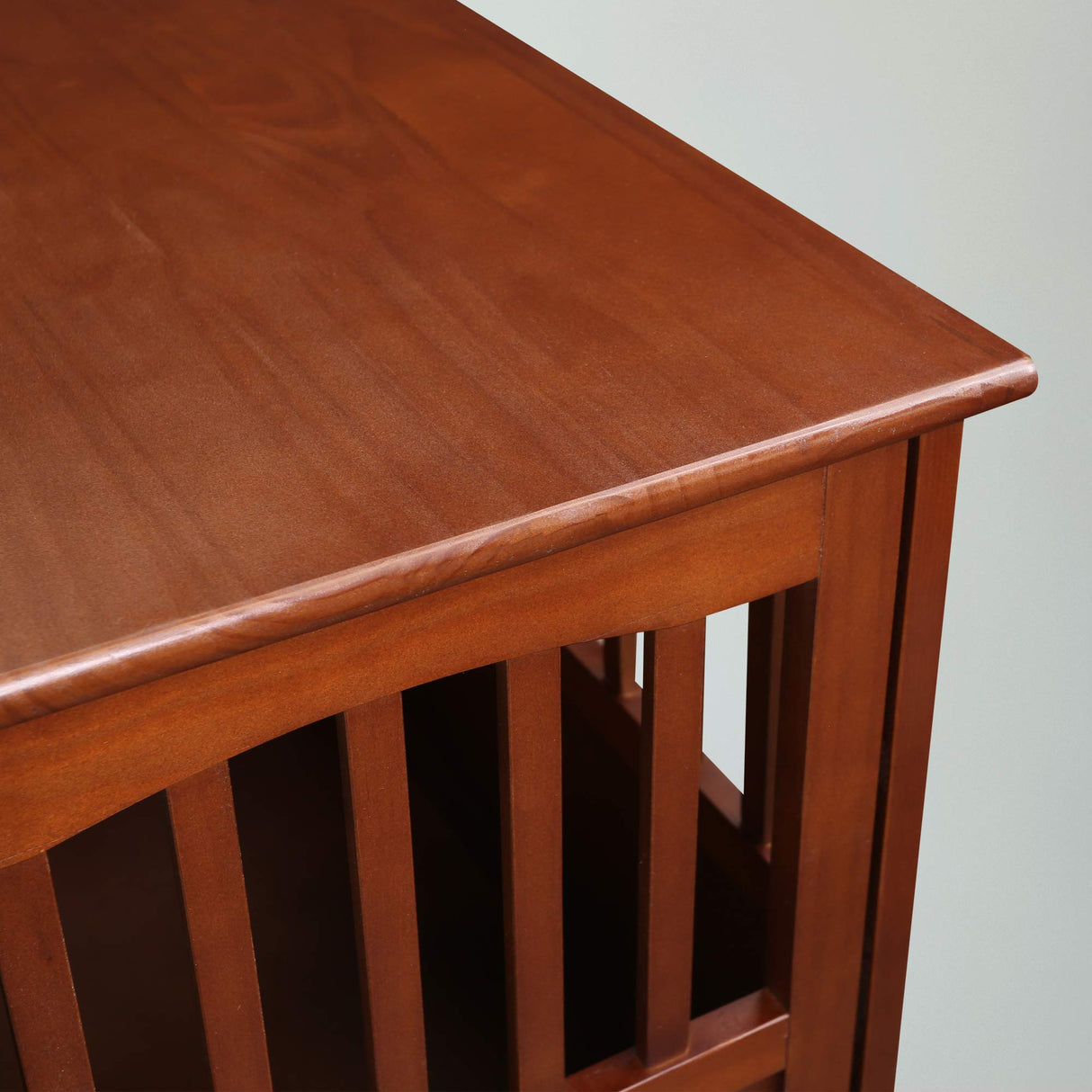 Casual Home Wooden Pet Crate, End Table, Medium, New Walnut Casual Home
