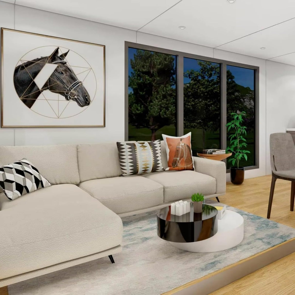 20ft Foldable Prefab Container House Modular Home 3 Bedroom with Bathroom and Kitchen Ideal for Adult Living in Prefab Tiny Homes Generic