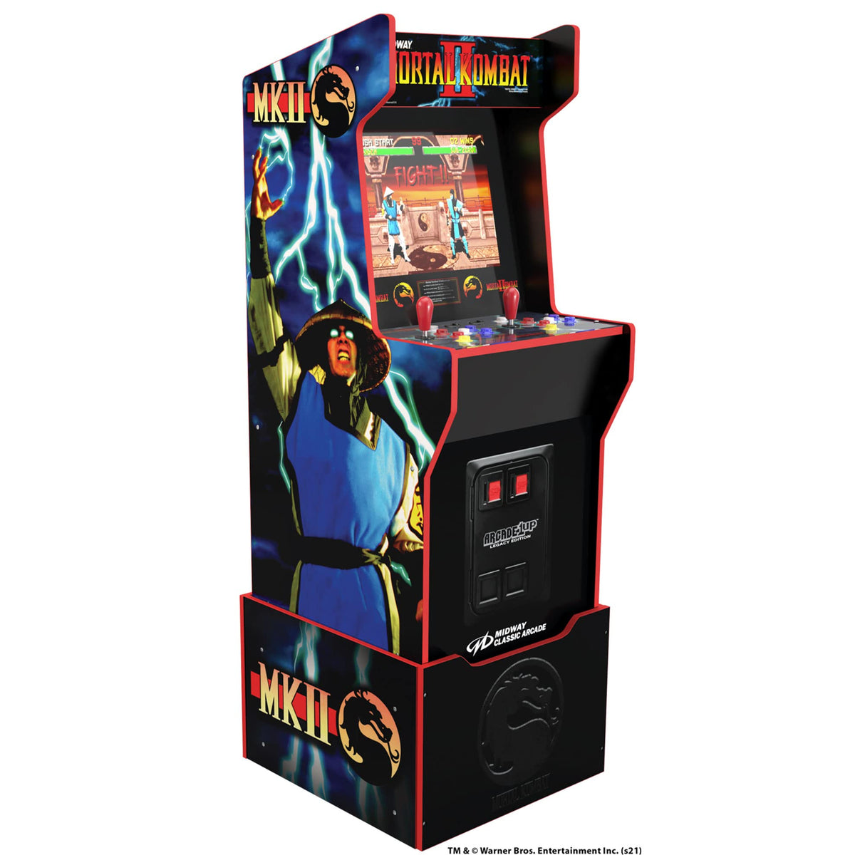 ARCADE1UP Midway Legacy 4 Foot Arcade Machine, Mulitcolor ARCADE1UP