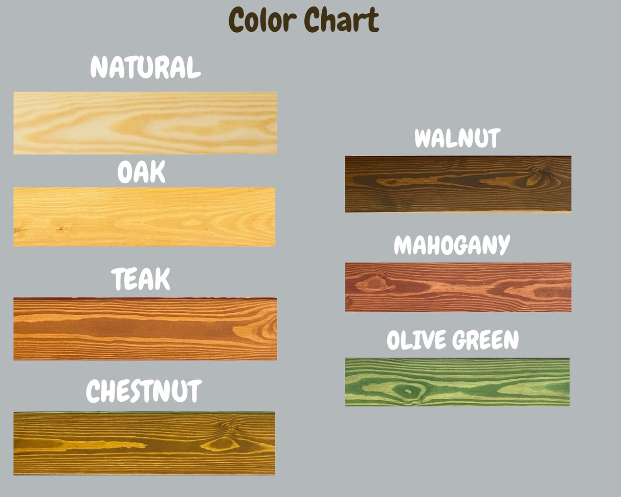 Furpinea Handmade 3-Tier Natural Wood Montessori Wall-Mounted Kids Bookshelf Furpinea