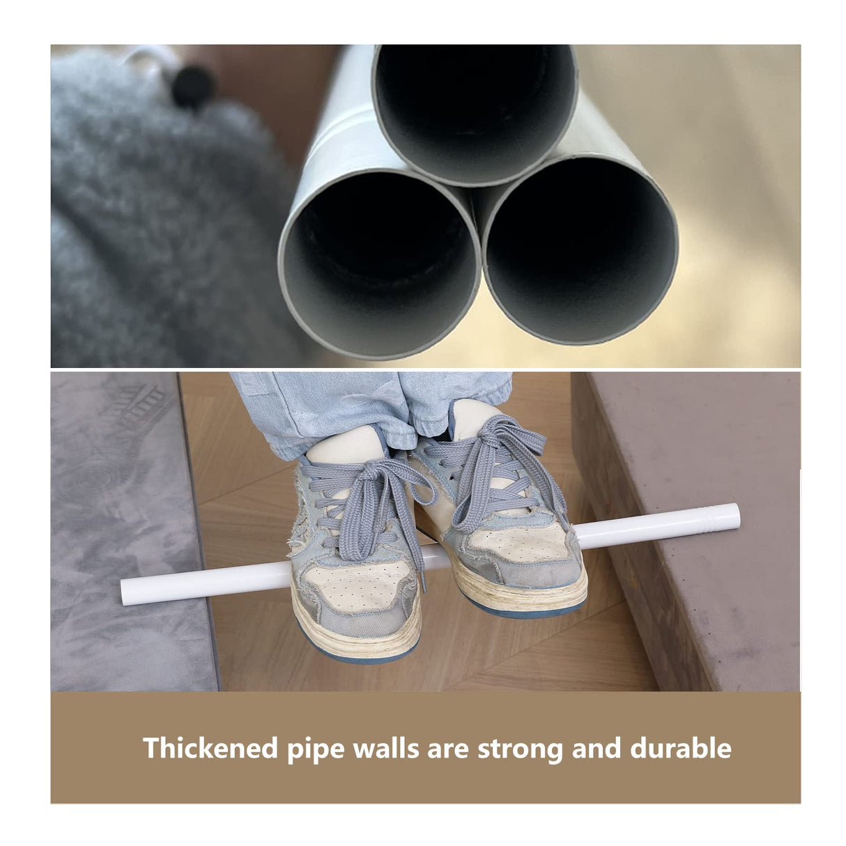 AIKASY Premium Canopy Bed Frame Post for Twin Size Beds, Enhanced Metal Poles, Four Corner Bed Brackets, Ideal for Metal and Wood Bed Frames, Bedroom Decor Upgrade (White, Twin) AIKASY