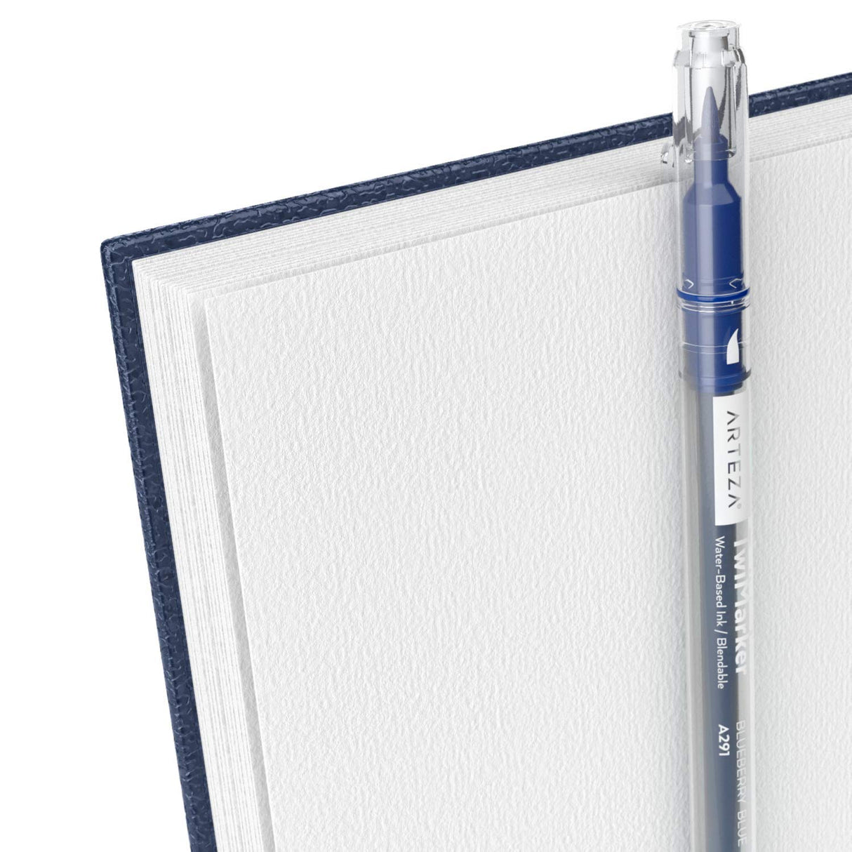 ARTEZA ARTZ-9156 Watercolor-Paper, 9x12-inch-2 Pack, Blue 2 Count ARTEZA