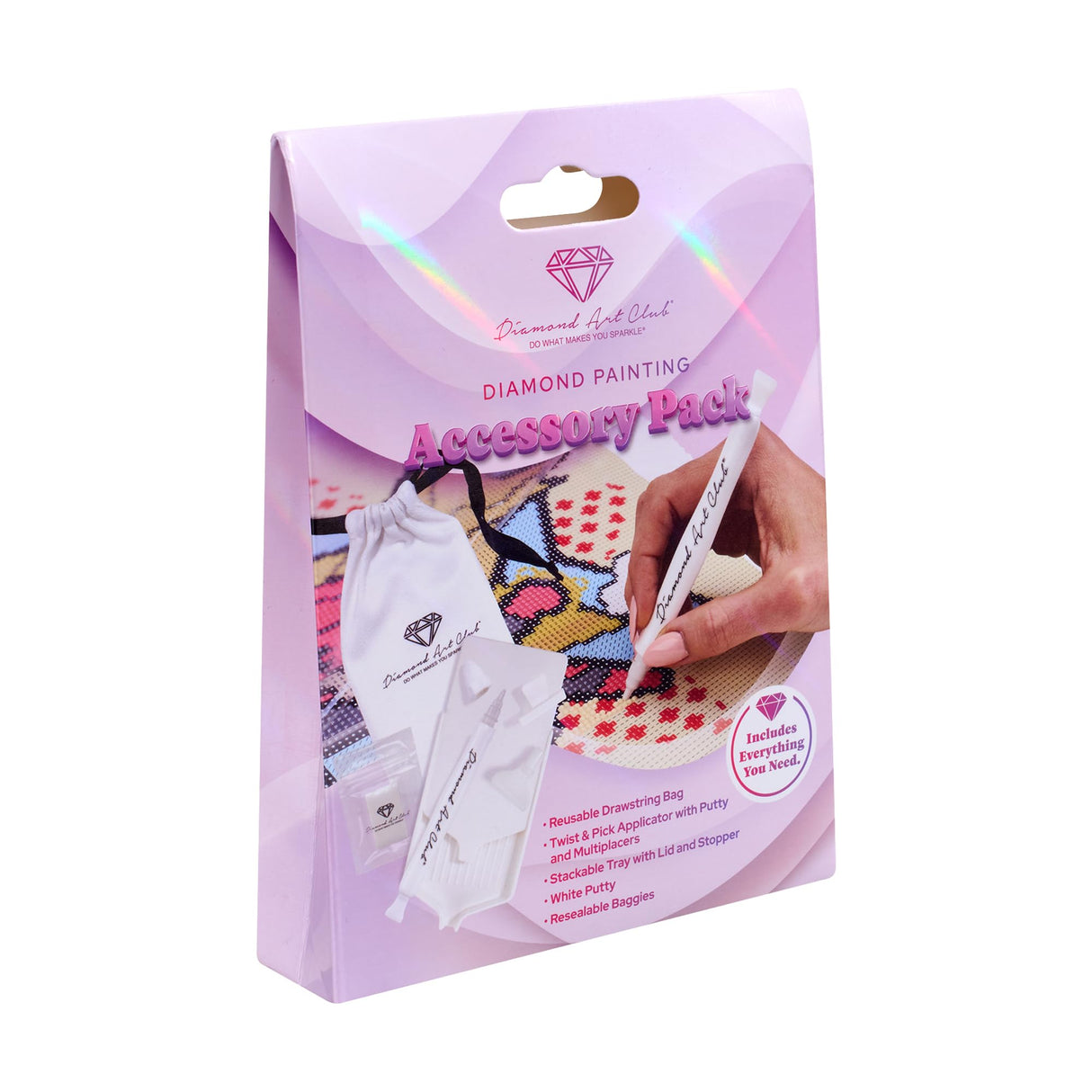 DIAMOND ART CLUB - Diamond Painting Accessory Kit, Essential Tool Set for Organized & Efficient Diamond Art DIAMOND ART CLUB