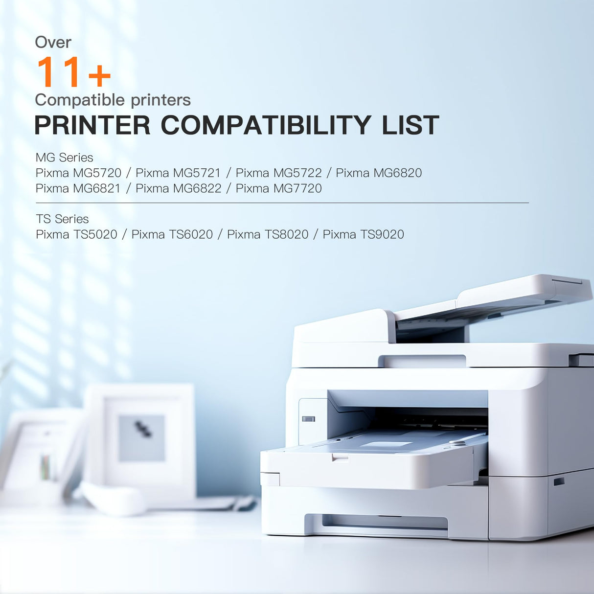 E-Z Ink Compatible Ink Cartridge Replacement for Canon PGI-270XL CLI-271XL PGI 270 use with TS9020 TS8020 MG7720 Printer (1 Large Black, 1 Small Black, 1 Cyan, 1 Magenta, 1 Yellow, 1 Gray) 6 Pack E-Z Ink