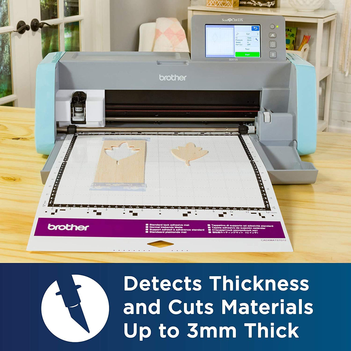 Brother DIY Cutting Machine SDX125e, ScanNCut + Extra Blades Brother