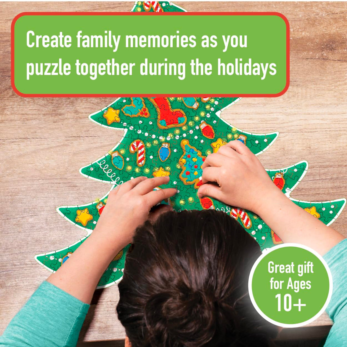 Ceaco - Peanuts 12 Days Of Christmas Advent Calendar Puzzles – Eleven 100 Piece Mini Ornament Jigsaw Puzzles And One 300 Piece Christmas Tree Jigsaw Puzzle – 1,400 Total Pieces Ceaco