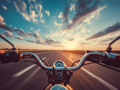 CDYCNXZ Motorcycle Rider Diamond Art Painting Kits for Adults Beginners, Motorcycle in The Sunset 5D Full Drill Diamond Dots Crafts for Home Wall Decor Gift 12x16 inch