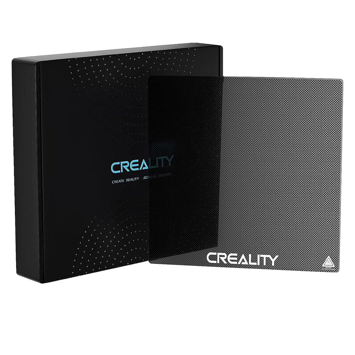 Creality Ender 3 Glass Bed 3D Printer Platform Upgraded Tempered Glass Plate Build Surface for Ender 3/Ender 3 Pro/Ender 3 Neo/Ender 3 V2 Neo/Ender 3 S1/Ender 5 Pro 235x235x4mm Creality