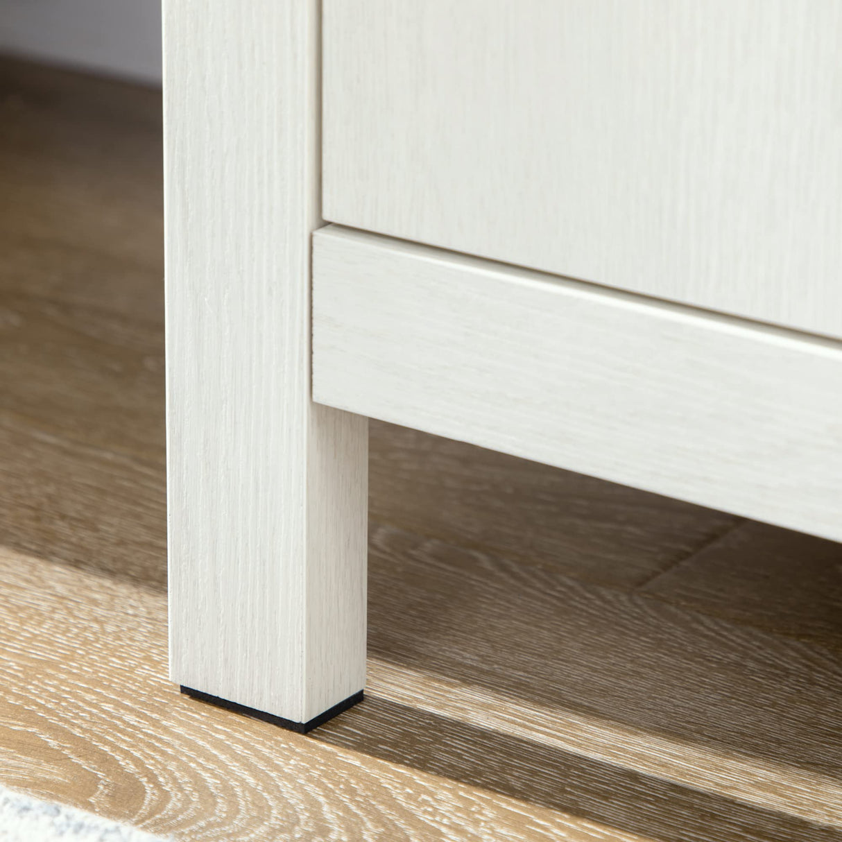 HOMCOM TV Stand for 65 Inch TVs, TV Cabinet with Wooden Shelves and Doors, Entertainment Center for Living Room, Bedroom, White HOMCOM