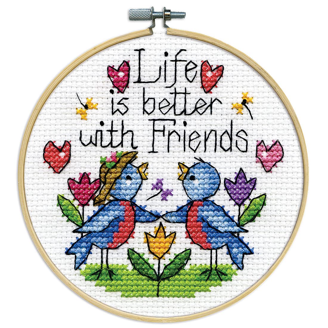 Counted Cross Stitch Friends DesignWorks Ink