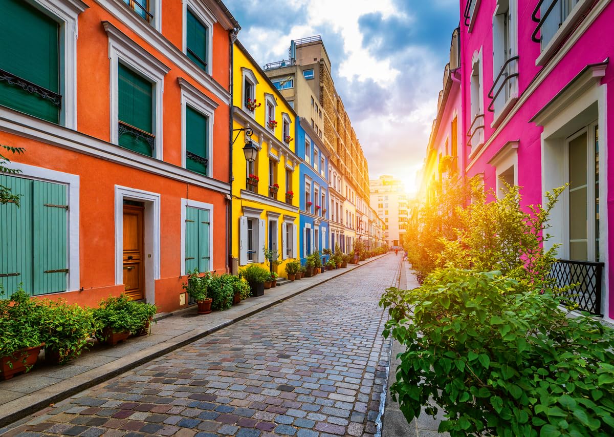 Wonder Forge Rue Cremieux Paris 1000 Piece Jigsaw Puzzle for Adults | Unique, Perfectly-Fitting Pieces | Fun, Vibrant Imagery | Amazon Exclusive Wonder Forge