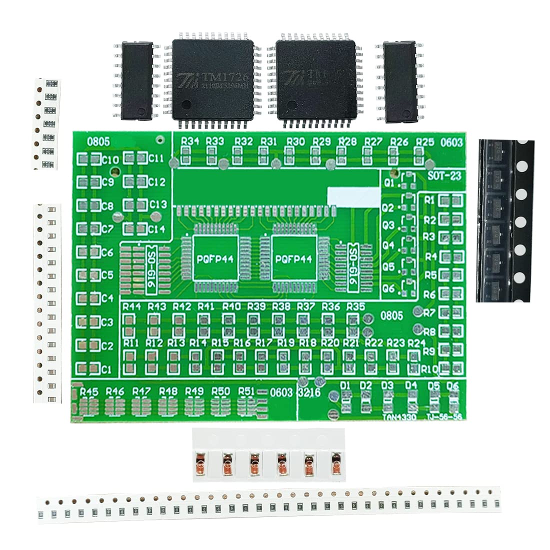 Gikfun DIY SMD/SMT Components Practice Board Soldering Skill Training Kit AE1173 Gikfun