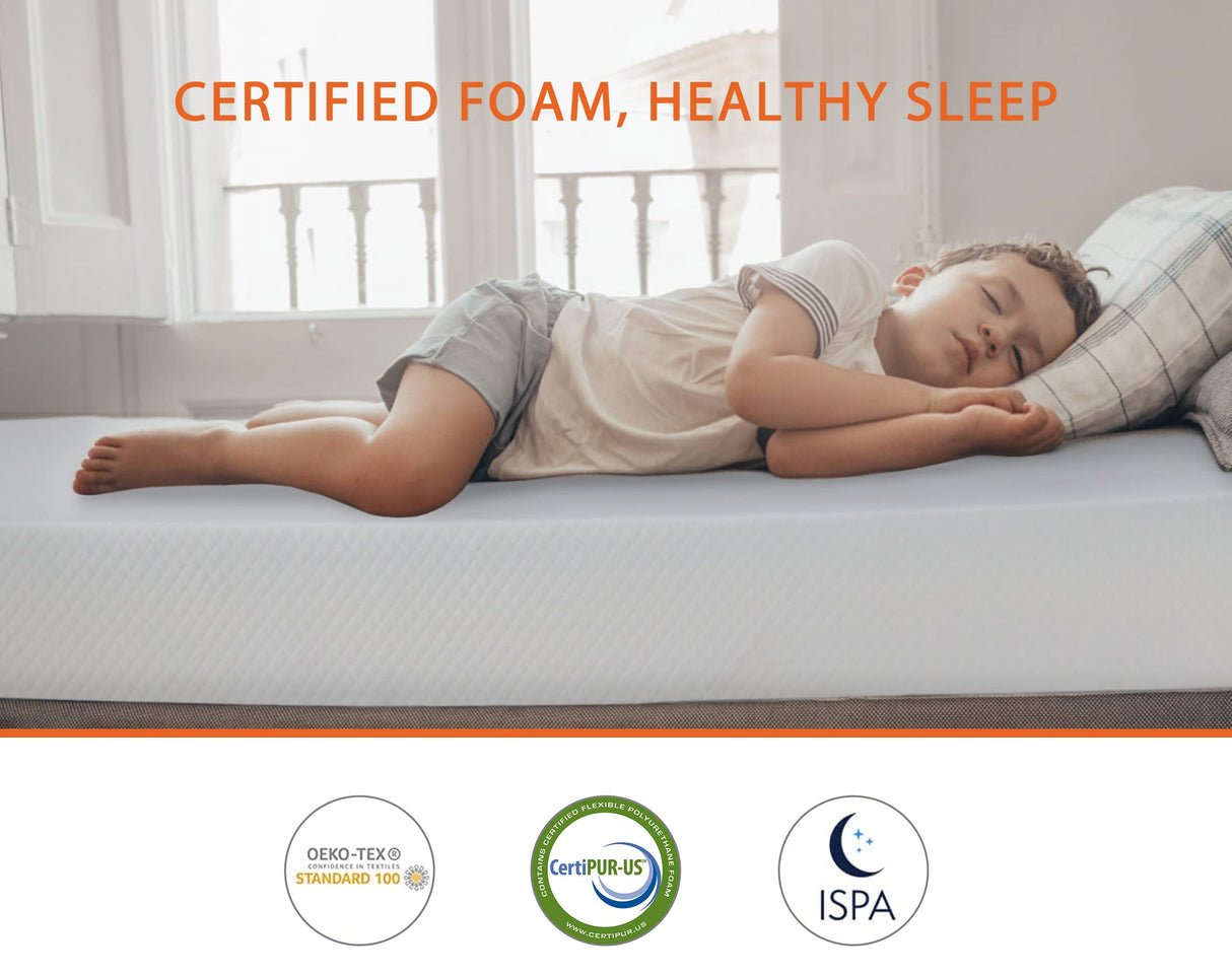 Twin Mattress, 5/6/8/10/12 Inch Medium Firm Mattress Memory Foam Mattress for Cool Sleep & Pressure Relief, Certipur-Us Certified Twin Bed Mattress, Twin Size Mattresses Bed in a Box, (Twin, 12 Inch) Haiput Wam
