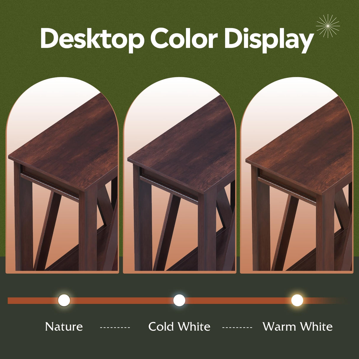 WLIVE Narrow End Table with Charging Station of Open Storage Shelf,Sofa Side Table with 2 USB Ports and 2 Power Outlets,Slim Farmhouse End Table for Small Spaces,Bedroom, Living Room, Espresso WLIVE