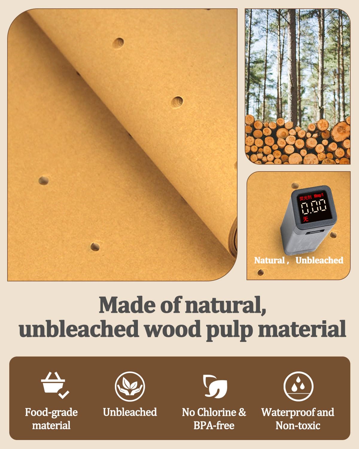 Air Fryer Liners Disposable,Air Fryer Liners Perforated,Rectangular air fryer parchment paper liners For Baking Oven,Accessories For Cuisinart、Foodi、Cosori、Breville Etc.(9x11 Inch 150 Pcs) Indulward