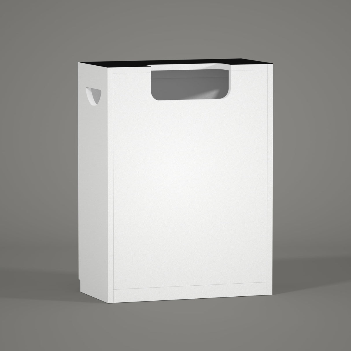 LANDEN Aquarium Wooden Stand and Cabinet Fish Reptile Sea Salt Water Tank Stand, Nano Foam Leveling Mat Included, W23.6xD11.8xH31.49 in, Matte White Painted (Stand Only) LANDEN