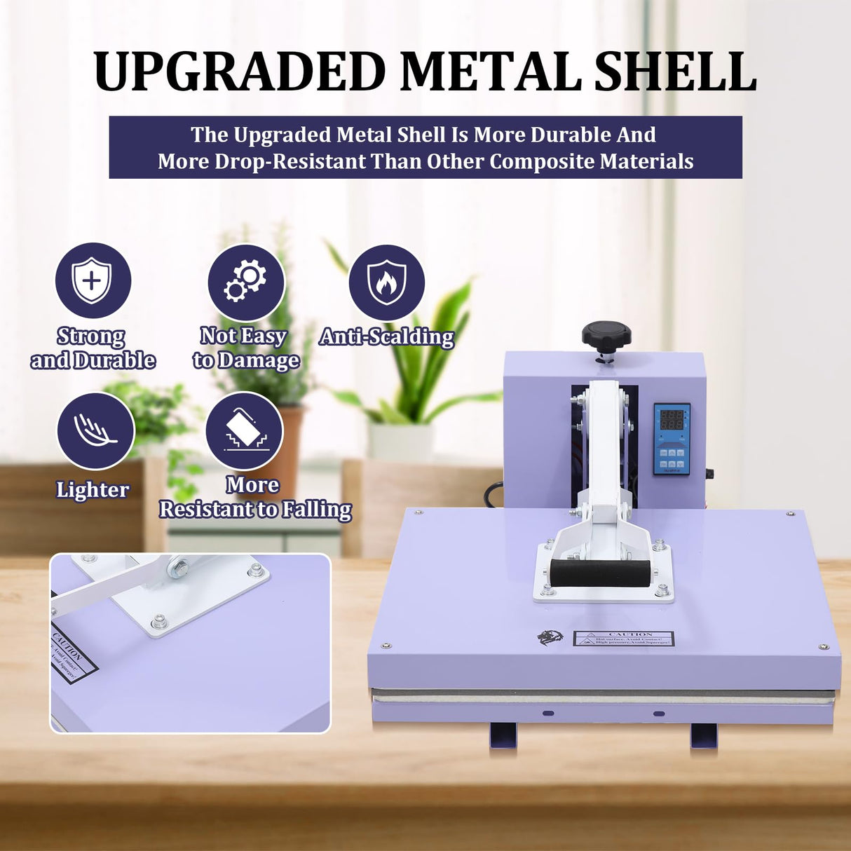 16x20 Heat Press - Professional Digital Sublimation Heat Press Machine for T-Shirts, Clothes, Canvas Bags - Adjustable Pressure, Even Heating Technology, Large Operating Panel EcoExplorer