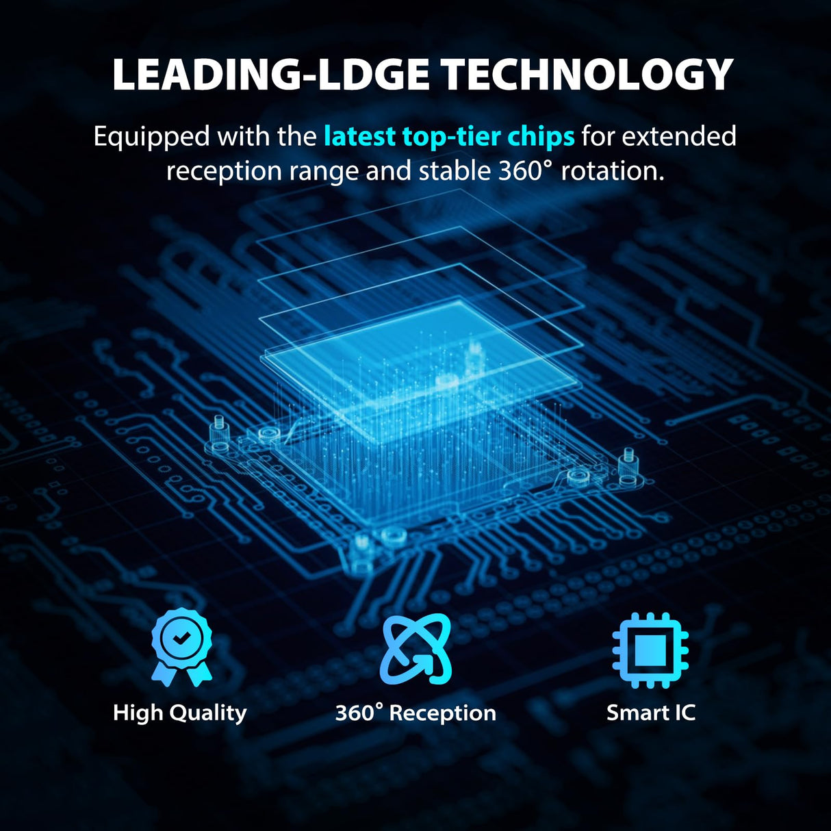 TV Antenna for Smart TV, TV Antenna Indoor Outdoor, Long Range Reception HD Antenna, Digital TV Antenna Supports 4k,1080p for Smart TV Local Channels Qtbvae