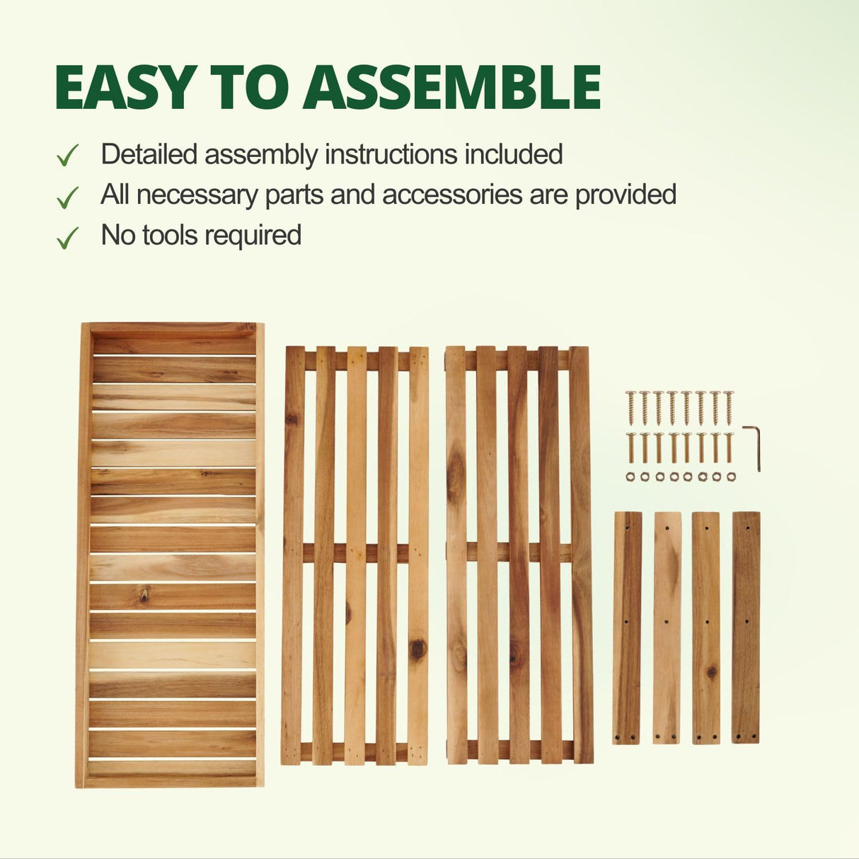 BEEFURNI Wooden Shoe Rack Bench, 3-Tier Sturdy Shoe Organizer, Acacia Wood Shoe Shelf, 300 LBS Load Capacity, Perfect for Closet Entryway Bathroom Bedroom, 1-year Manufacturer Warranty, Natural Acacia BEEFURNI