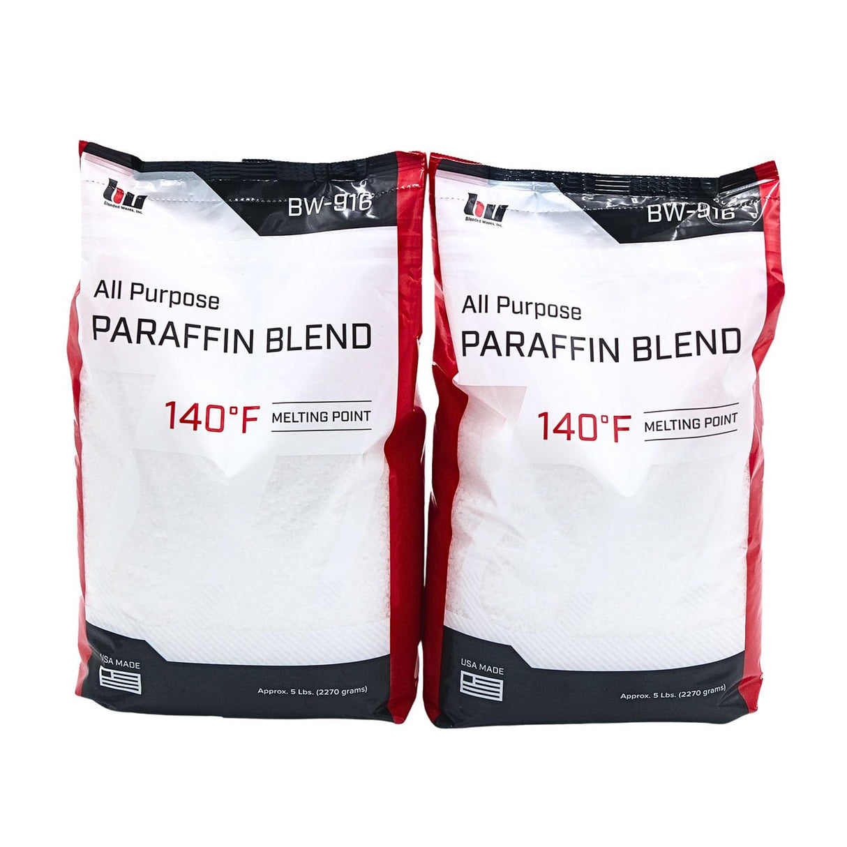 Blended Waxes, Inc. Multi-Purpose Paraffin Wax for Candle Making, Easy-to-Use Bulk Pastilles, Ideal for Lubricating, Waterproofing, Canning & More, Premium Paraffin Wax Refills, 10 lb Pack BW Blended Waxes, Inc.