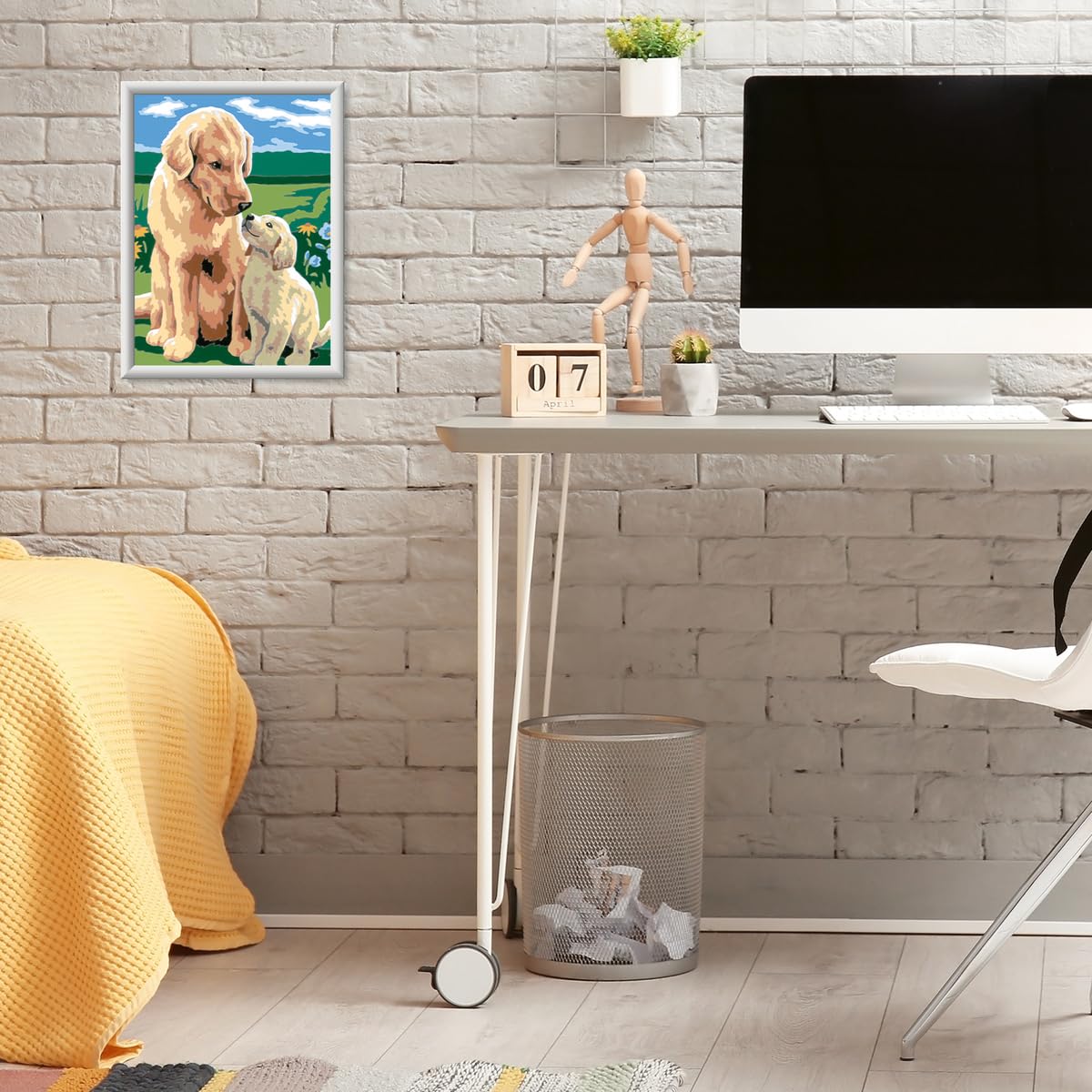 Ravensburger Motherly Love Paint by Numbers Kit for Kids - 20048 - Painting Arts and Crafts for Ages 7 and Up Ravensburger