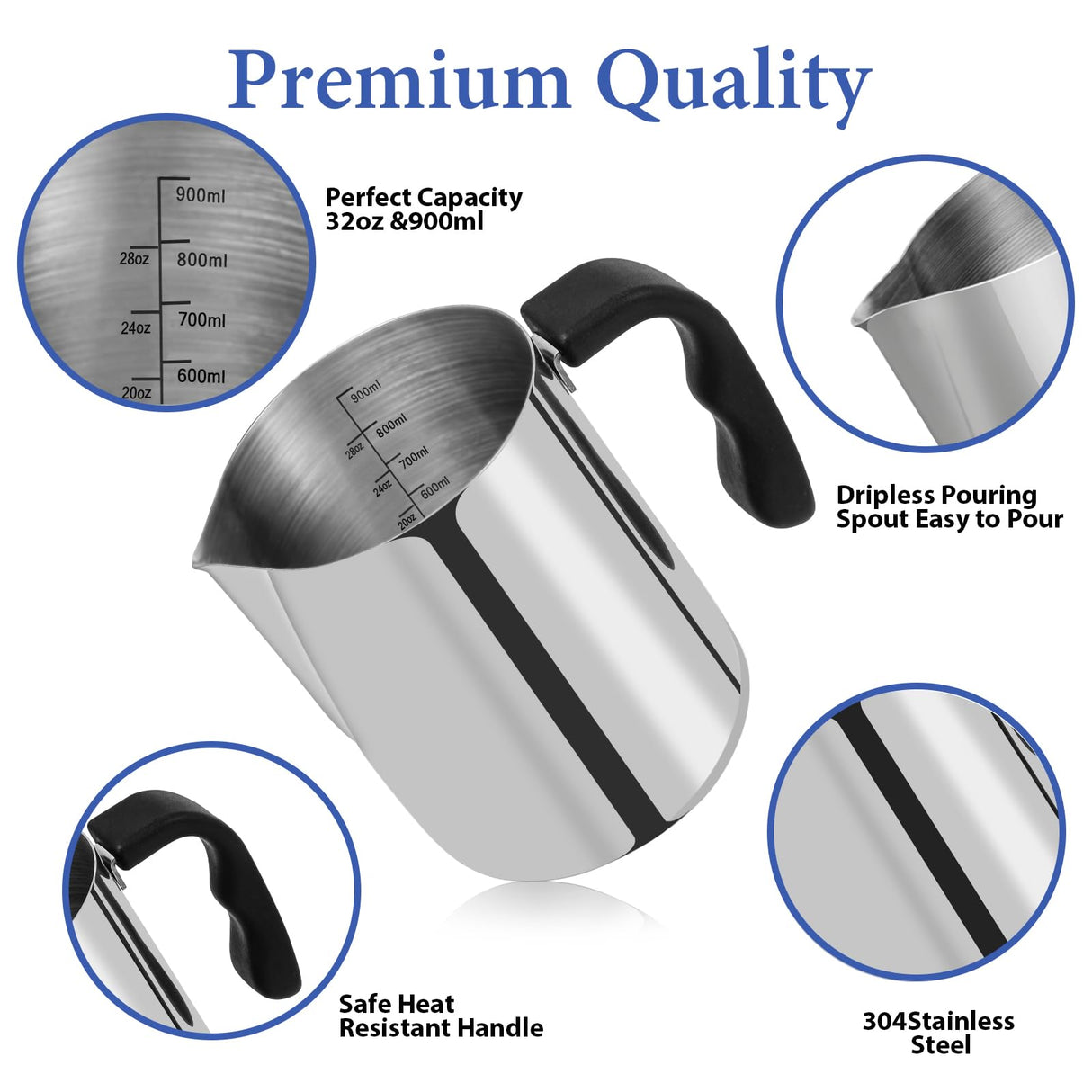 SAEUYVB Candle Making Kit Supplies, Natural Candle Wax for Candle Making - Soy Wax DIY Candle Making for Adults, Including 5lbs Soy Wax Flakes, Pouring Pot, Start Candle Kit for Adults, Beginners SAEUYVB