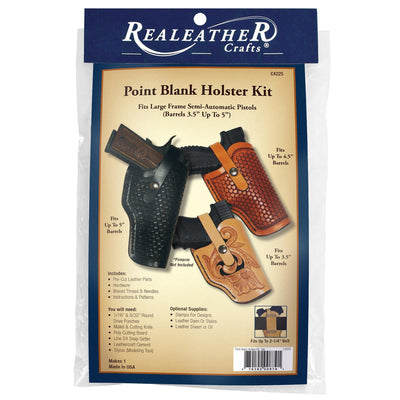 Realeather Crafts Point Blank Holster Kit, 2 1/4”