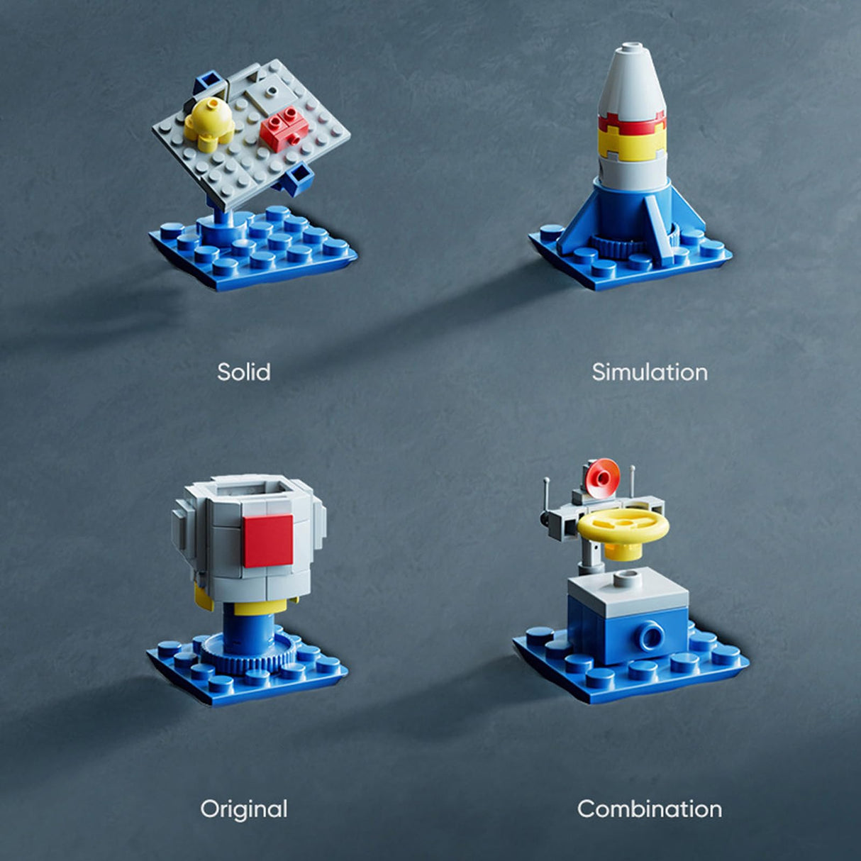 Vilbocr 69-Piece Rocket Ship Building Blocks Set | STEM Educational Space Toy for Kids Ages 6-12 | Creative Construction Kit for Solo & Group Play | Compatible with Major Brands Vilbocr