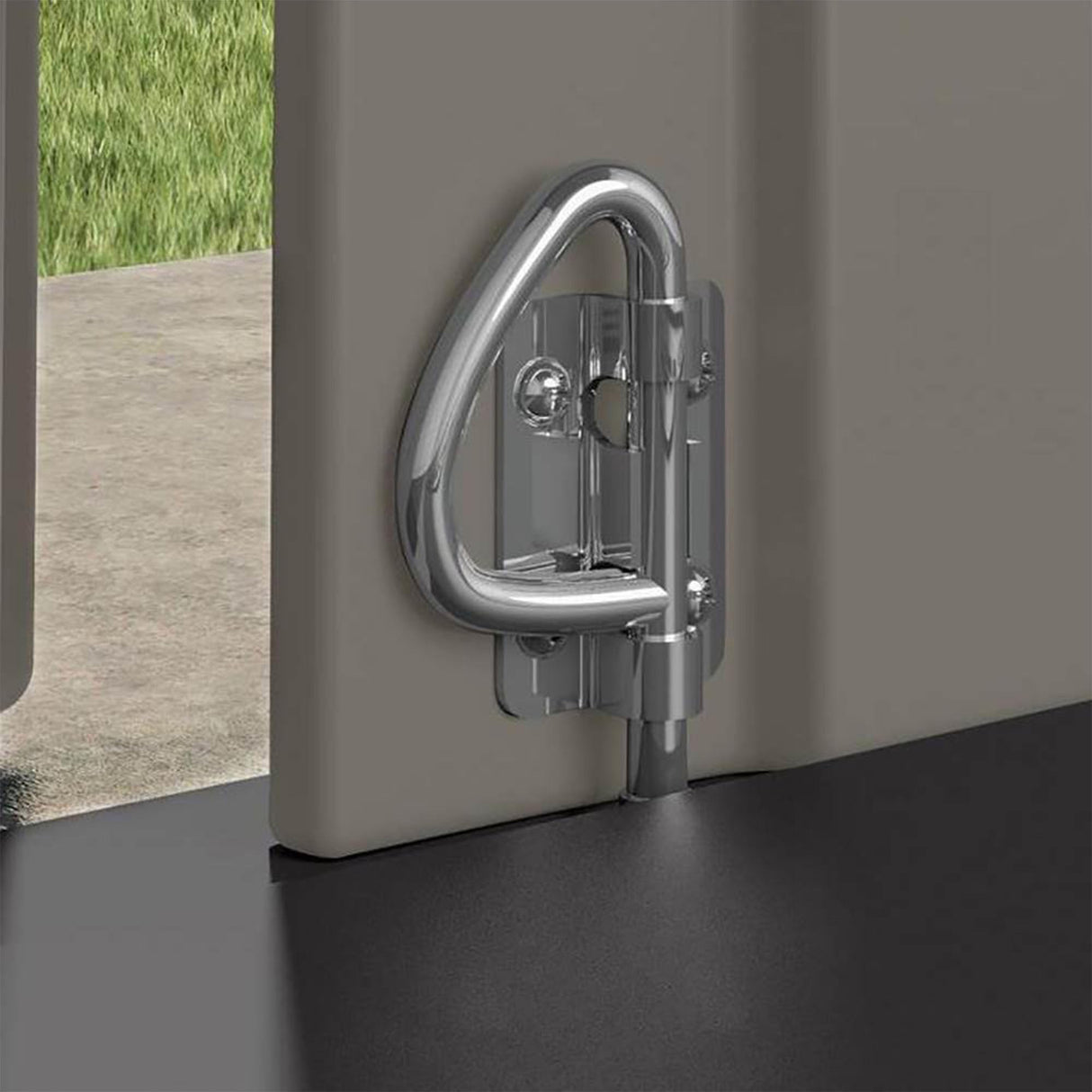 Suncast Tremont 8' x 4' Resin Outdoor Patio and Garden Backyard Storage Shed Suncast