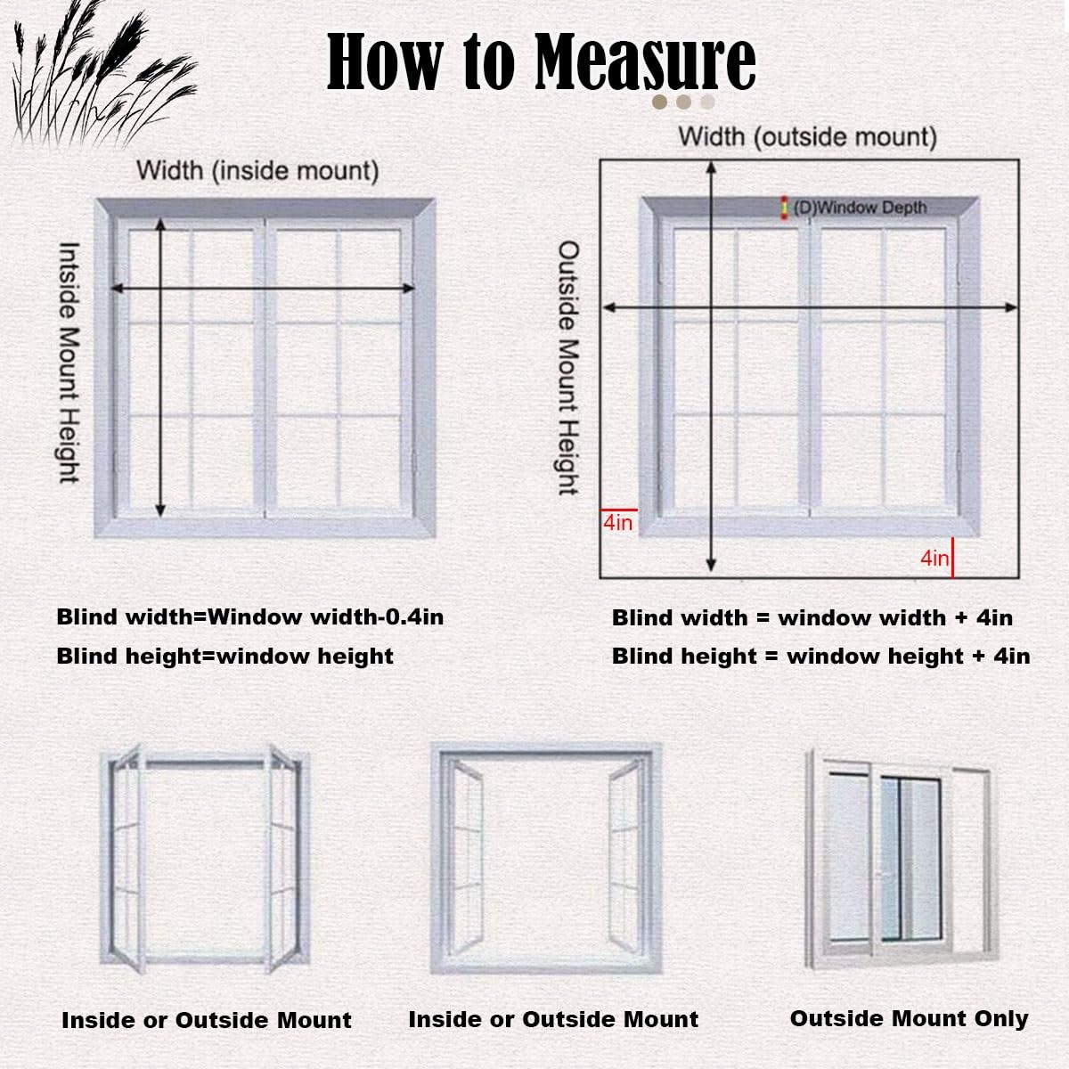 Bamboo Blinds for Interior Windows, Cordless Blackout Roller Shade Privacy Partition Natural Roll-up Reed Shades Retro Outdoor Bamboo Curtain 20 34 38 42 48 50 52 58 60 66 68 70 72 76in(32in x 64in(W KAKVSRBPER